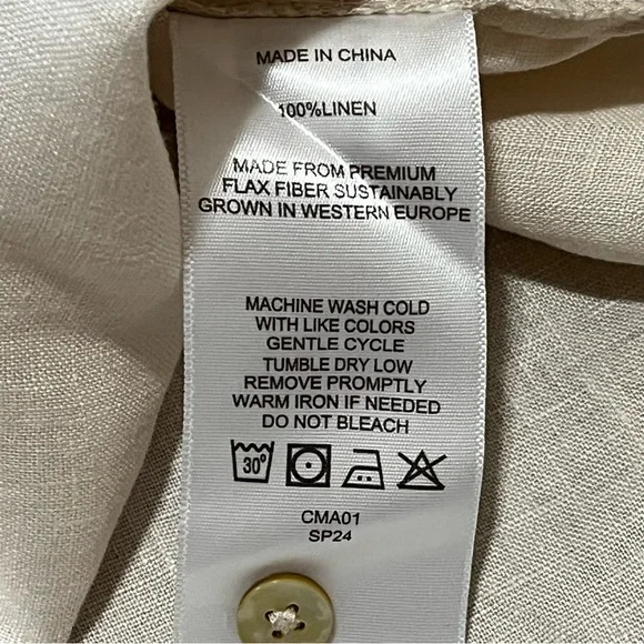 Quince Cream Sleeveless Dress - Picture 11 of 11